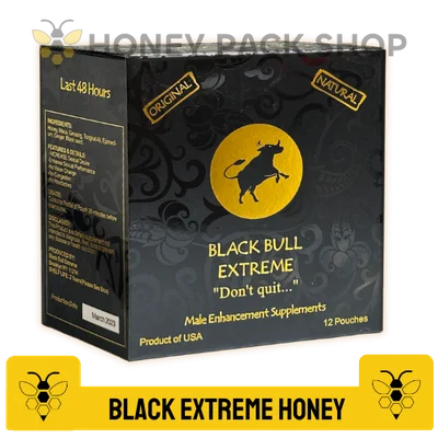 Black Extreme Honey (Pack of 12)