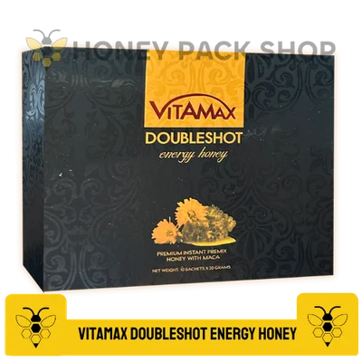 Vitamax Doubleshot Energy Honey (Pack of 10)